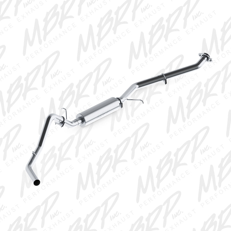 Échappement simple face AL P Series pour Chev/GMC 1500 Classic 4.8/5.3L EC/CC-SB Cat Back 2003-2007