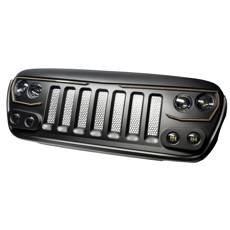 Calandre à LED complète Oracle VECTOR Series - Jeep Wrangler JL/JT - NA VOIR LA GARANTIE