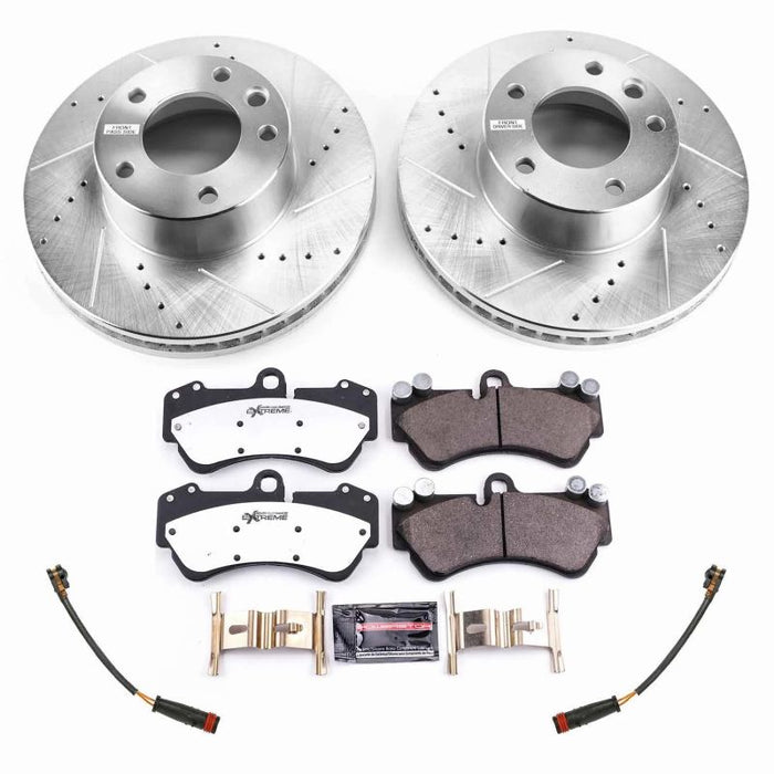 Kit de freins avant Power Stop 17-18 Mercedes-Benz G550 4x4 Z26 Street Warrior