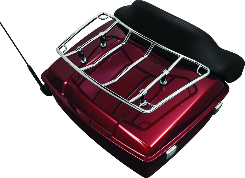 Kuryakyn Multi-Rack Adjustable Trunk Luggage Rack Chrome