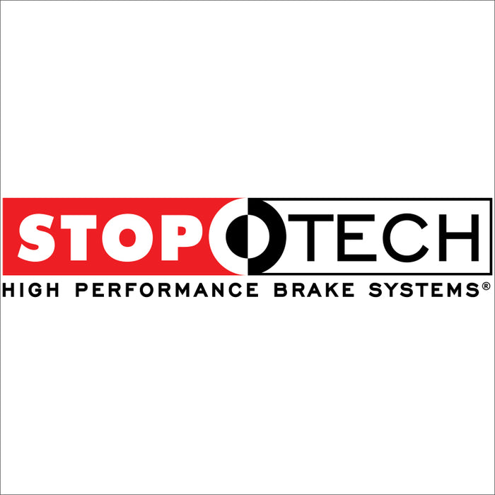 StopTech Power Slot 07-09 Acura MDX / 09-10 Honda Pilot Front Left Slotted Cryo Rotor