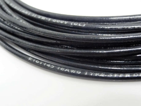 18 GAUGE TFFN TEWN WIRE BLACK + RED 50 FT EACH 600V COPPER STRANDED GROUND WIRE ACDC Wire And Supply