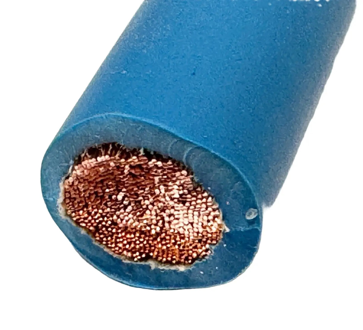 2 AWG EXCELENE WELDING BATTERY CABLE BLUE 600V MADE IN USA EPDM (BUY PER FOOT) SouthWire / Excelene