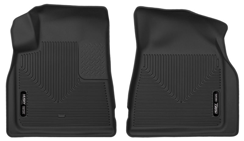 Revêtements de sol de siège avant noirs Husky Liners 08-15 Buick Enclave / 07-15 GMC Acadia X-Act Contour