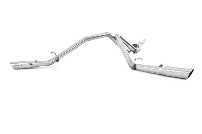 Échappement arrière de 3 pouces T409 à double paroi latérale divisée MBRP 14 Chevy/GMC 1500 Silverado/Sierra 4,3 L V6/5,3 L V8