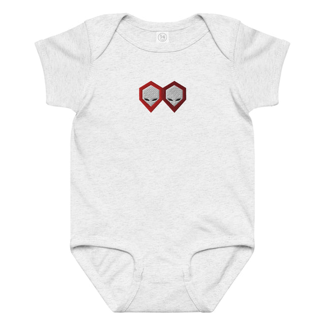 Double Trouble Baby jersey bodysuit Workshop 12