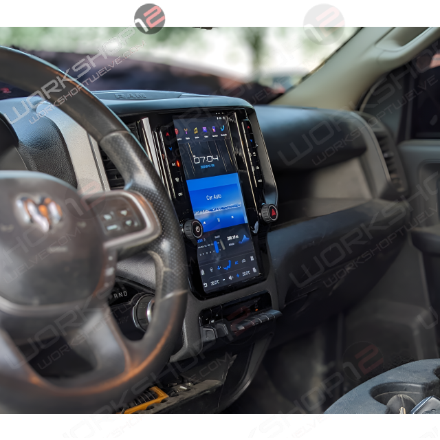 Dodge RAM 2014-2023 Workshop 12 Tesla-Style Screen Workshop 12