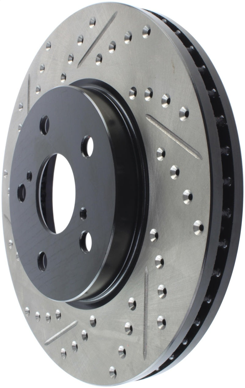 Rotor avant droit fendu et percé StopTech 02 Lexus ES 250/300/330/350 / 05-07 Toyota Avalon