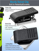 Handheld Speaker Mic Compatible with Baofeng UV-5R, UV-82, BF-F8HP, Kenwood, Retevis, PXTON, TYT, Wouxun & More Two-Way Radios Commoutain