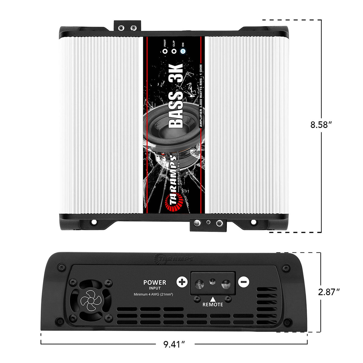 Taramps BASS 3K Car Audio Amplifier Taramps US