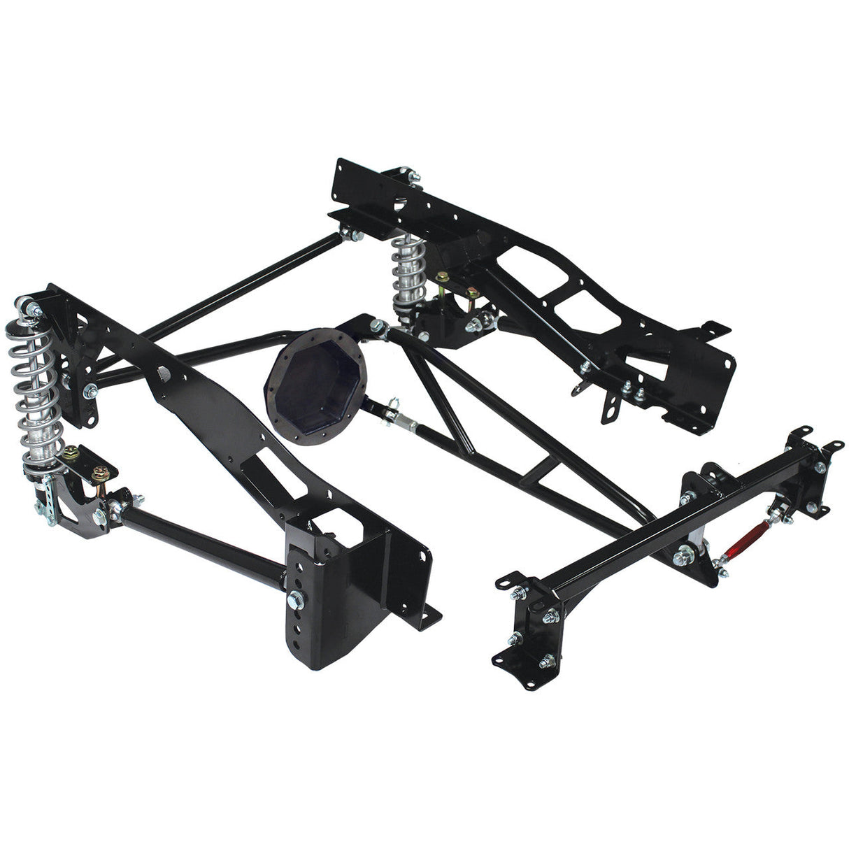 R130-200 Rear Suspension System, 73-87 C10, Single Adjustable, GM 10 Bolt Housing, 200lb. Springs