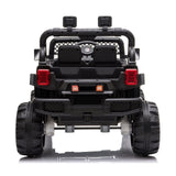 BBH-016 Dual Drive 12V 4.5A.h 2.4G Remote Control Off-Road Vehicle in Black