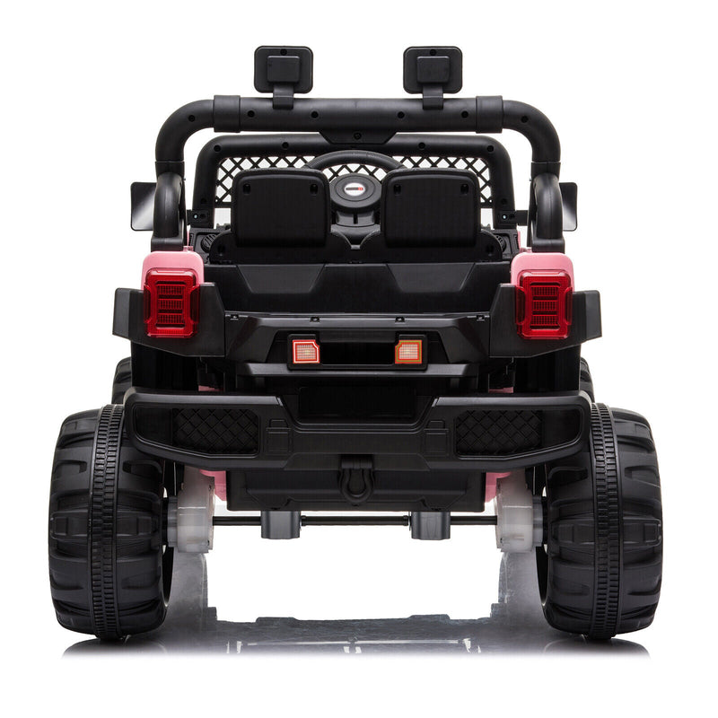 BBH-016 Dual Drive 12V 4.5A.h 2.4G Remote Control Pink Off-Road Vehicle