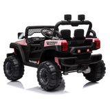 BBH-016 Dual Drive 12V 4.5A.h 2.4G Remote Control Pink Off-Road Vehicle