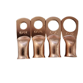 4 GAUGE BARE COPPER LUGS AC/DC WIRE AND SUPPLY