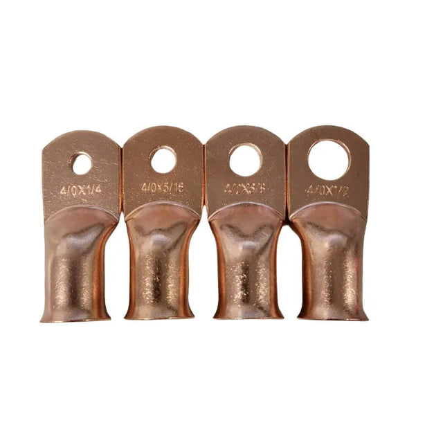 4/0 AUGHT BARE COPPER LUGS AC/DC WIRE AND SUPPLY