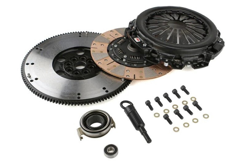 Kit d'embrayage segmenté en céramique Competition Clutch 06-11 WRX / 05-11 LGT Stage 3 (avec volant moteur en acier)