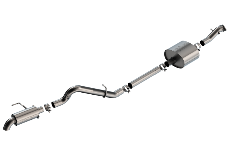 Borla 2.7L Touring Cat-Back Exhaust System with High Clearance Climber Design | 2021+ Ford Bronco