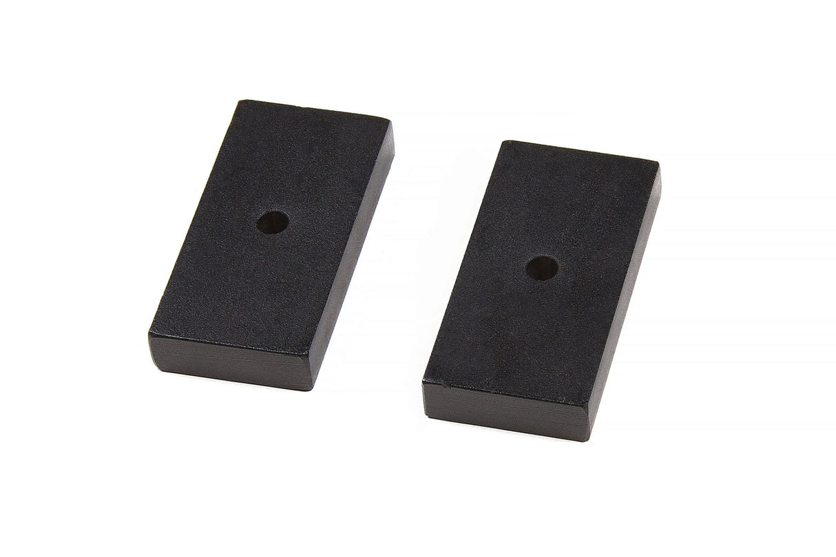 Rear Lift Blocks - Steel | 1 Inch Lift | 3in Wide | Universal Fitment BDS Suspension