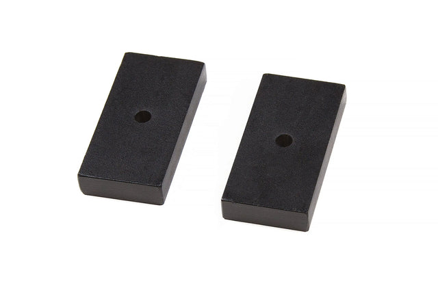 Rear Lift Blocks - Steel | 1 Inch Lift | 2.5in Wide | Universal Fitment BDS Suspension