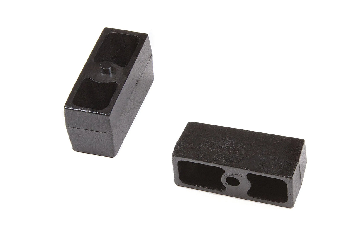 Rear Lift Blocks - 3/4 in Pin - Cast Iron | 2 Inch Lift | Universal Fitment BDS Suspension