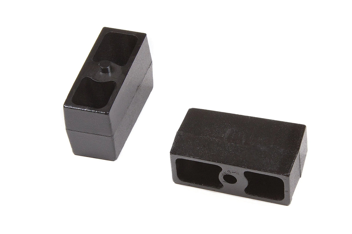 Rear Lift Blocks - 3/4 in Pin - Cast Iron | 3 Inch Lift | Universal Fitment BDS Suspension