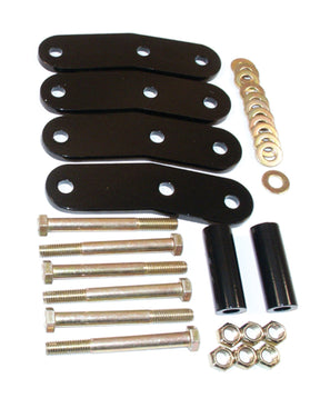 Front or Rear Shackle Kit | 1 Inch Lift | Jeep Wrangler YJ (87-95) BDS Suspension