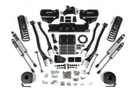 4 Inch Lift Kit w/ 4-Link | Ram 2500 w/ Rear Air Ride (19-24) 4WD | Gas BDS Suspension