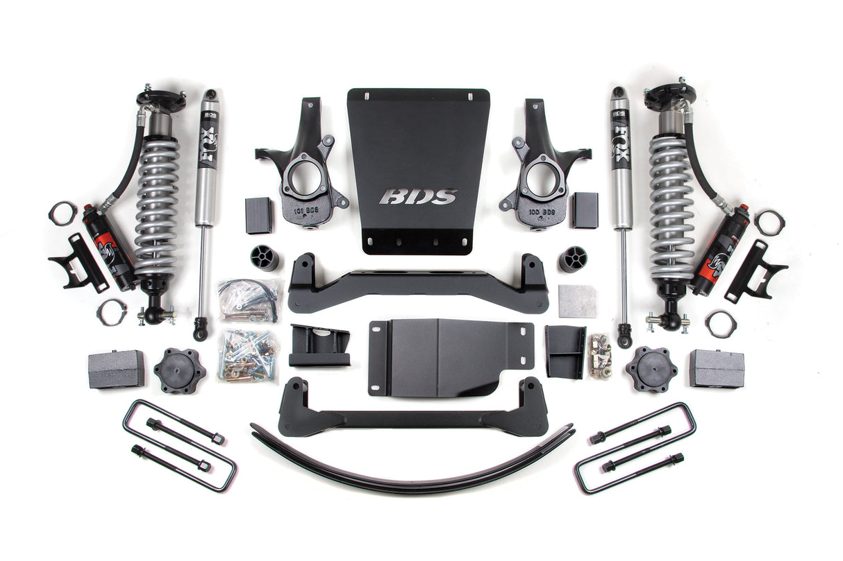 6 Inch Lift Kit | FOX Performance Elite Coilover | Chevy Silverado or GMC Sierra 1500 (07-13) 4WD BDS Suspension