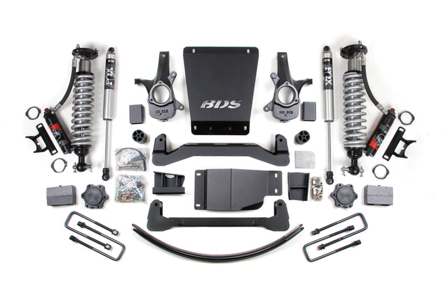 6 Inch Lift Kit | FOX Performance Elite Coilover | Chevy Silverado or GMC Sierra 1500 (07-13) 4WD BDS Suspension