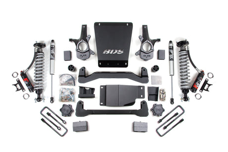 4 Inch Lift Kit | FOX Performance Elite Coilover | Chevy Silverado or GMC Sierra 1500 (07-13) 4WD BDS Suspension