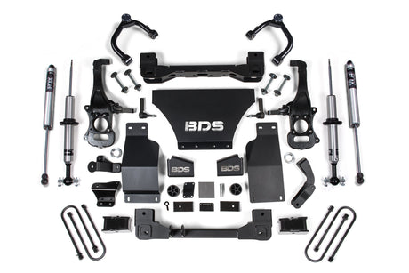 4 Inch Lift Kit | Chevy Silverado or GMC Sierra 1500 (25-26) 4WD | Gas BDS Suspension