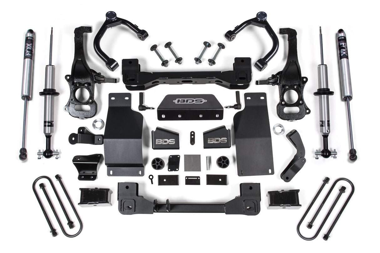 4 Inch Lift Kit | Chevy Silverado or GMC Sierra 1500 (25-26) 4WD | Diesel BDS Suspension