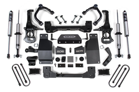 4 Inch Lift Kit | Chevy Silverado or GMC Sierra 1500 (25-26) 4WD | Diesel BDS Suspension