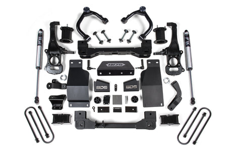 4 Inch Lift Kit | Chevy Silverado or GMC Sierra 1500 (25-26) 4WD | Diesel BDS Suspension