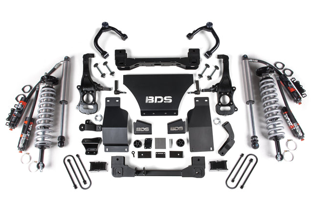 2.5 Inch Lift Kit | FOX 2.5 Performance Elite Coil-Over | Chevy Trail Boss or GMC AT4 1500 (25-26) 4WD | Gas BDS Suspension
