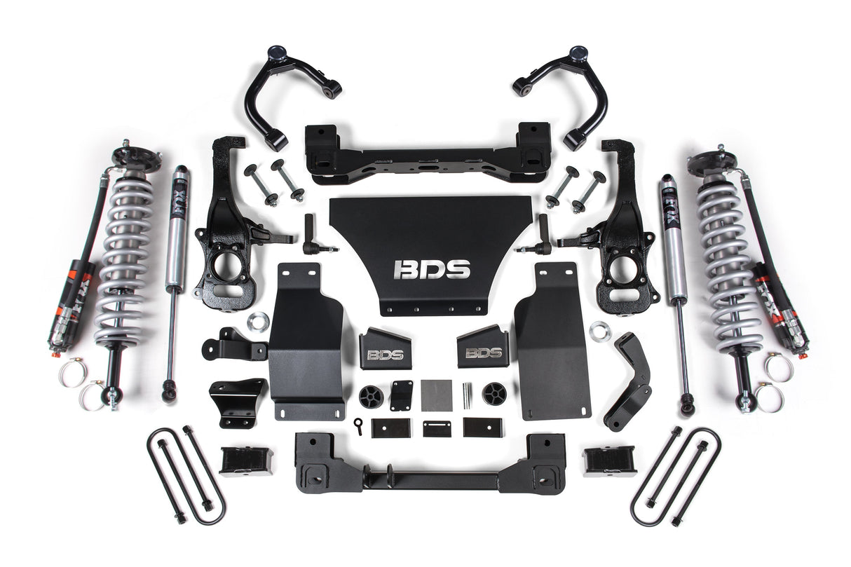2.5 Inch Lift Kit | FOX 2.5 Performance Elite Coil-Over | Chevy Trail Boss or GMC AT4 1500 (25-26) 4WD | Diesel BDS Suspension