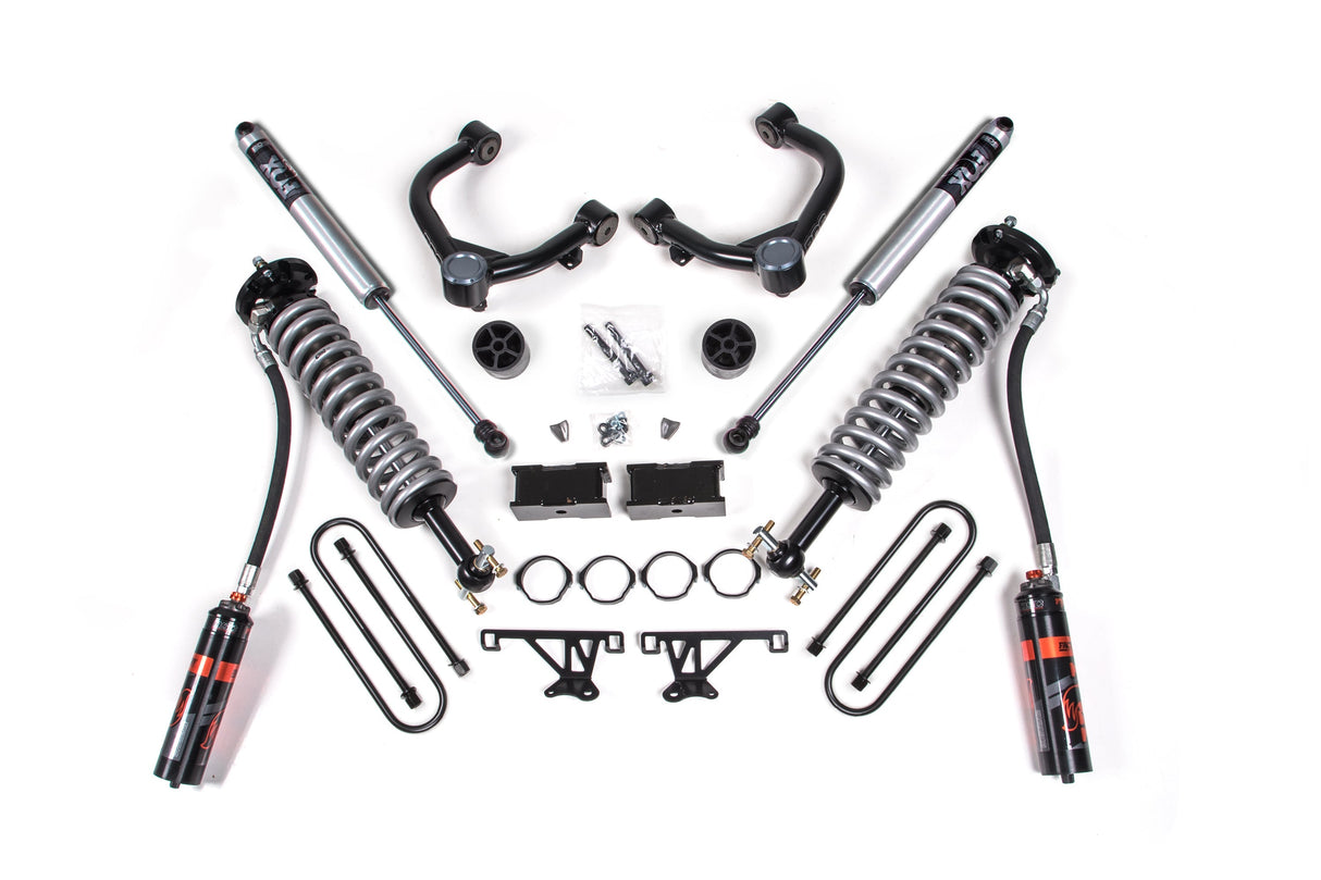 1.5 Inch Lift Kit | FOX 2.5 Performance Elite Coil-Over | Chevy Trail Boss or GMC AT4 1500 (25-26) 4WD BDS Suspension