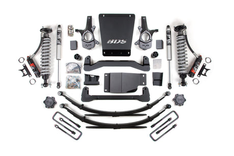 4 Inch Lift Kit | FOX Performance Elite Coilover | Chevy Silverado or GMC Sierra 1500 (07-13) 4WD BDS Suspension