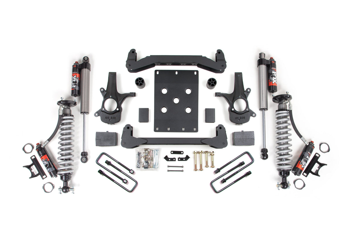 4 Inch Lift Kit | FOX Performance Elite Coilover | Chevy Silverado or GMC Sierra 1500 (07-13) 2WD BDS Suspension
