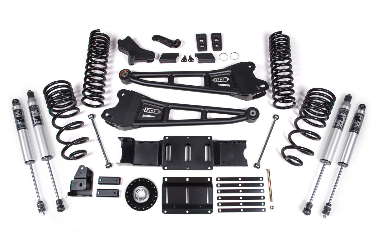 4 Inch Lift Kit w/ Radius Arm | Extended Travel | Ram 2500 (25-26) 4WD | Diesel BDS Suspension