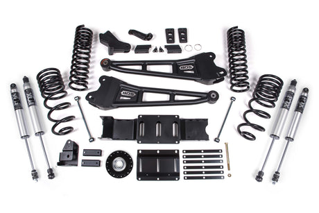 4 Inch Lift Kit w/ Radius Arm | Extended Travel | Ram 2500 (25-26) 4WD | Diesel BDS Suspension