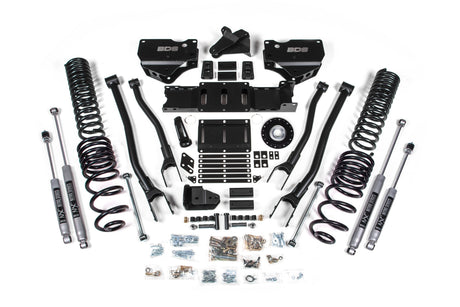 4 Inch Lift Kit w/ 4-Link | Extended Travel | Ram 2500 (25-26) 4WD | Diesel BDS Suspension