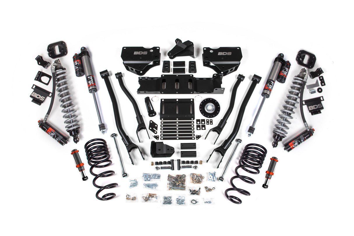 4 Inch Lift Kit w/ 4-Link | Extended Travel | Ram 2500 (25-26) 4WD | Diesel BDS Suspension