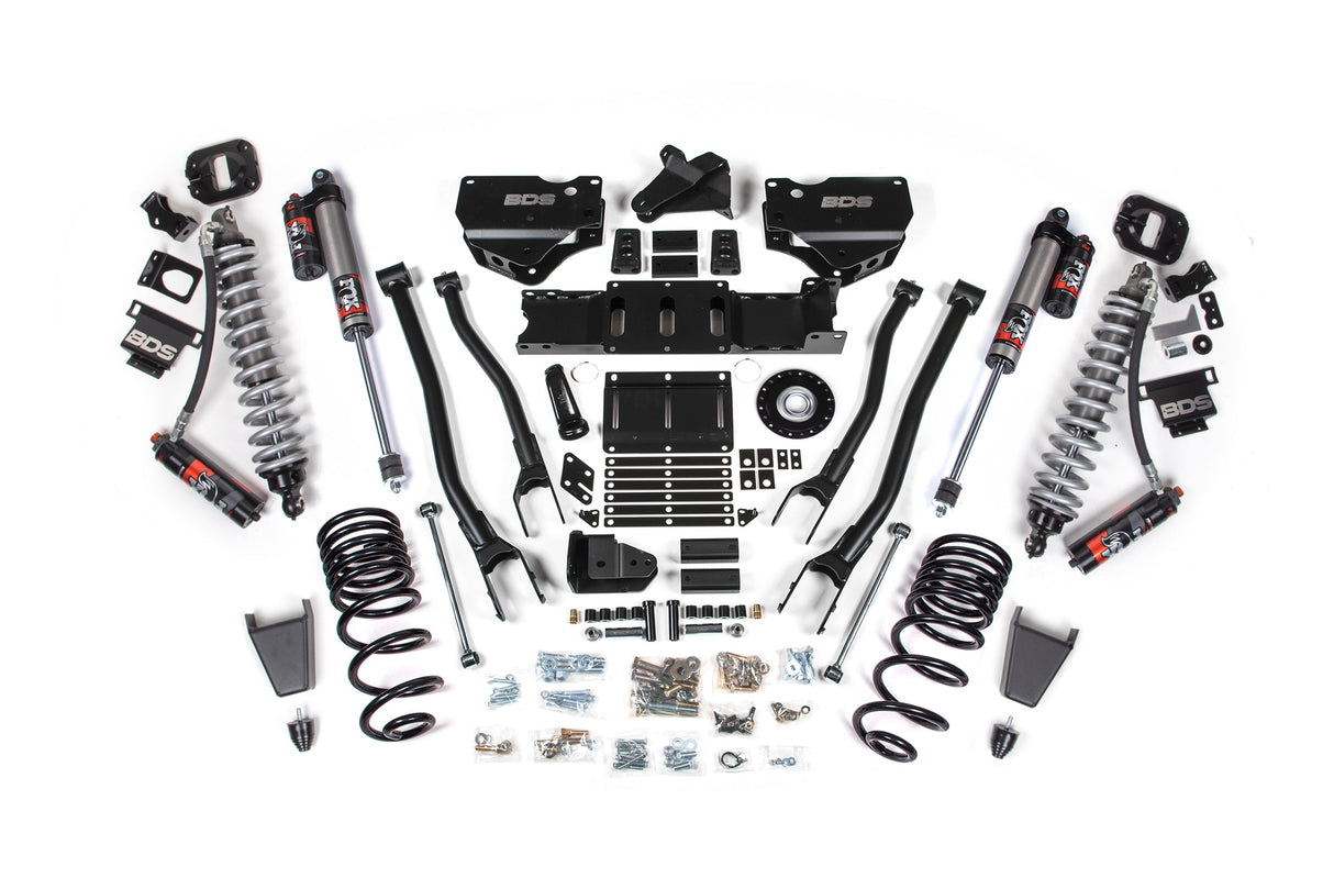 4 Inch Lift Kit w/ 4-Link | Extended Travel | Ram 2500 (25-26) 4WD | Diesel BDS Suspension