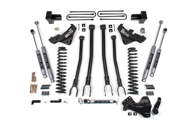 5 Inch Lift Kit w/ 4-Link | Ford F250/F350 Super Duty (23-26) 4WD | Gas BDS Suspension
