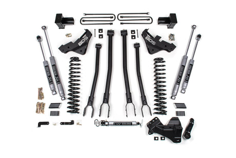 5 Inch Lift Kit w/ 4-Link | Ford F350 Super Duty DRW (23-26) 4WD | Gas BDS Suspension
