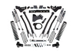 7 Inch Lift Kit w/ 4-Link | Ford F350 Super Duty DRW (23-26) 4WD | Diesel BDS Suspension