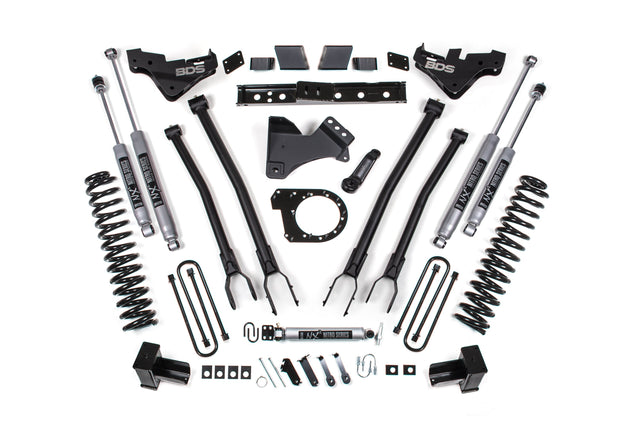 7 Inch Lift Kit w/ 4-Link | Ford F250/F350 Super Duty (23-26) 4WD | Diesel BDS Suspension
