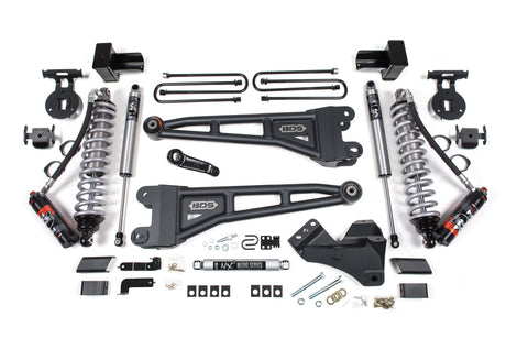 5 Inch Lift Kit w/ Radius Arm | FOX 2.5 Performance Elite Coilover Conversion | Ford F350 Super Duty DRW (23-26) 4WD | Diesel BDS Suspension